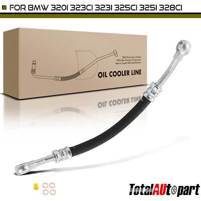 Conjunto de manguera de enfriador de aceite de motor para BMW 320i 323Ci 323i 325Ci 325i 325xi superior Foto 1 de 4