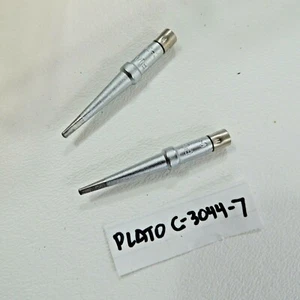 2 Plato C-3044-7 Pointed Soldering Tip New Old Stock Measures 1 3/4" long - Picture 1 of 1