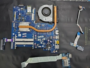 J544 HP 15-AF153SA AMD A6-6310 Amd Readon R4 CPU 15.6" Motherboard - Afbeelding 1 van 16