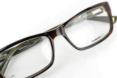 Marcos MARCHON NYC PACE 214 Pulido Tortuga Oscura 53-16-140 Bisagras Flexibles L45 Foto 1 de 4