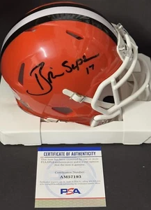 Brian Sipe Signed Autographed Cleveland Browns Mini Helmet PSA/DNA  - Picture 1 of 1