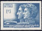 1968 Chile SC# 367 - San Martin and O'Higgins - M-H