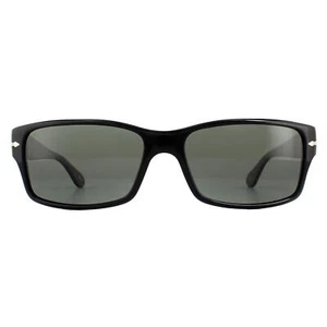 Persol Lunettes de Soleil 2803S 95/58 Noir Vert Polarisé - Picture 1 of 6