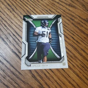 2012 Topps Strata Retail Seattle Seahawks Football Card #24 Bruce Irvin Rookie - Picture 1 of 2