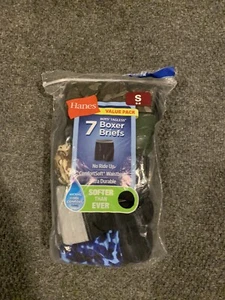 Boys Tables Boxer Briefs By Hanes Size 6-8 New In Pack 7 In All - Picture 1 of 4