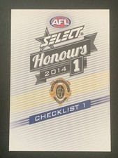SELECT 2014 AFL HONOURS 1 COMMON CARDS - PICK YOUR CARD