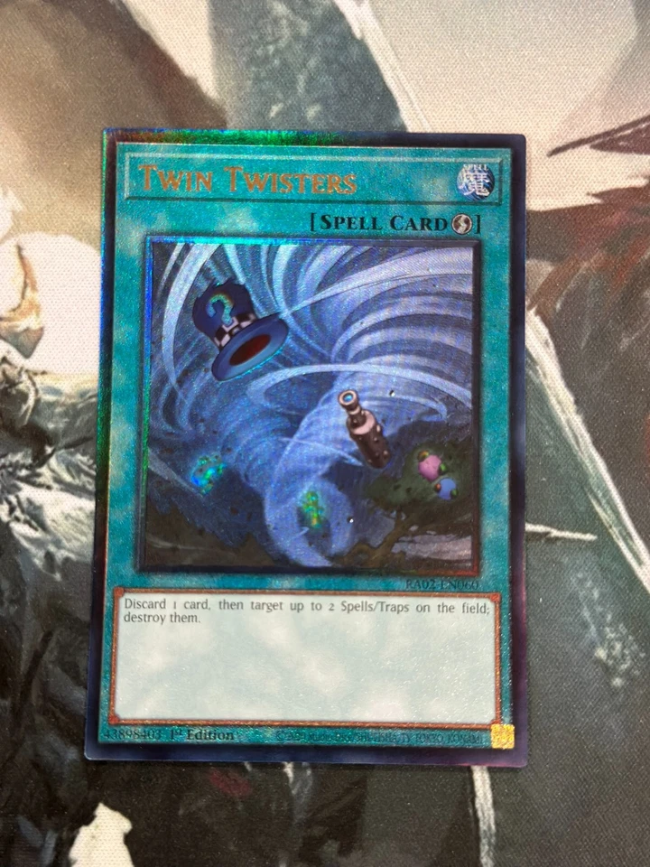 Yugioh Twin Twisters Prismatic Ultimate Rare RA02 - Image 1 of 1