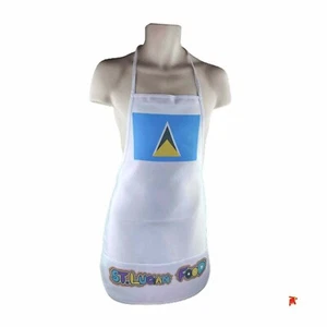 St.Lucia-St.Lucian Food Kitchen Aprons - Picture 1 of 1
