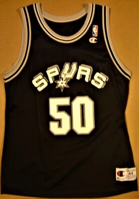 SAN ANTONIO SPURS DAVID ROBINSON NBA JERSEY - Image 1 of 4