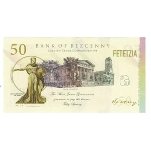 [#241100] Geldschein, Eurozone, Tourist Banknote, 2014, 50 SPATNY BANK OF BEZCEN - Picture 1 of 2
