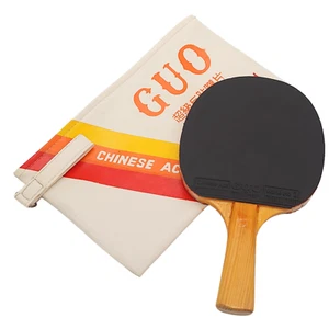 Bate de tenis de mesa chino GUO de colección - raro ping pong pádel coleccionable - Imagen 1 de 22