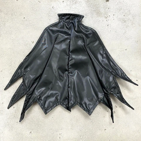 SU-C-MF-WKB: Custom Black Cape for McFarlane White Knight Batman (No Figure) Cover