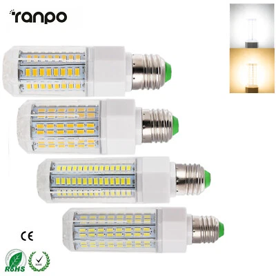 Dimmable LED E27 5730 SMD Corn Light Lanps 25W 30W 35W 40W Polygon Bulb RK-CA - Image 1 of 4