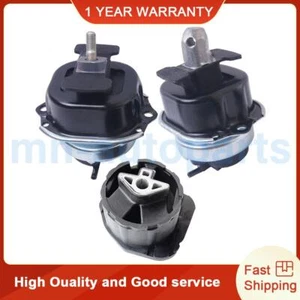3pcs Engine Motor Mount +Transmission Mounts For BMW X5 X6 E70 E71 E72 xDrive30d - Imagen 1 de 10