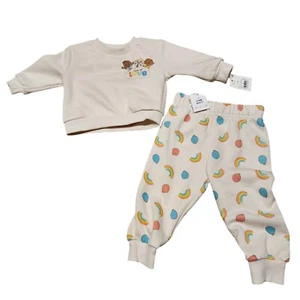 CoComelon 2 Piece Baby Pullover & Jogger Pants Set Ivory 3-6 Month NWT Boy Girl - Picture 1 of 8