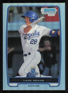 2012 Bowman Chrome Prospects Refractors #BCP139 Lane Adams - Picture 1 of 2