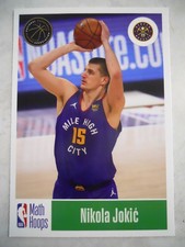 2022 NBA WNBA Math Hoops Panini Game Card 5x7 - You Pick Player