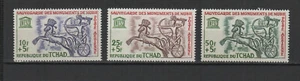 Tchad 1964 poste aérienne monuments de Nubie 3 timbres neufs MNH /TR8333 - Imagen 1 de 1