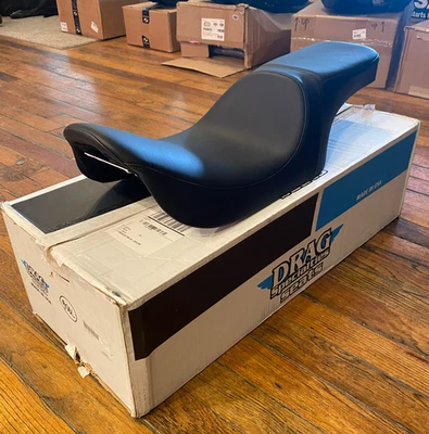 Asiento 2-up Drag Specialties Predator para Harley Davidson Road King 1994-1996 FLHR Foto 1 de 4