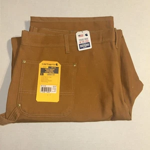 Carhartt Herren Firm Duck Double-Front Arbeitslatzhose 50X32 - Bild 1 von 12