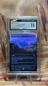 MTG Mistrise Village #397 Foil Borderless Tarkir Dragonstorm CGC 10 Gem Mint - Picture 1 of 8
