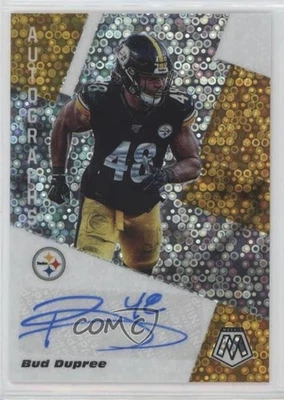 2020 Panini Mosaic Auto No Huddle Bud Dupree #ANH-BDU Auto - Image 1 of 2