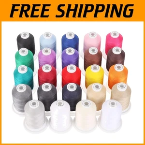 High-Quality 3-Ply Mercerized Cotton Thread - 24 Color Selection for Creatives - Picture 1 of 9