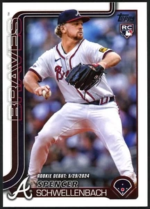 2025 Topps Update Series Spencer Schwellenbach #US327 ROOKIE Debut - Bild 1 von 1