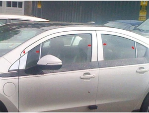 10pc. Luxury FX Chrome Pillar Post Trim For 2011-2015 Chevy Volt - Bild 1 von 5