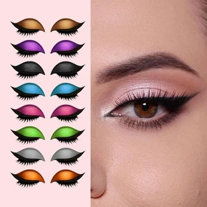 Lazy Eye Shadow Eyelash Patch,3 In1 Eye Makeup Stickers - Picture 1 of 26