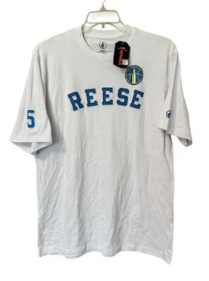 FISLL Unisex Adult Angel Reese Chicago Sky #5 WNBA T Shirt Sizes S, M, L & XXL - Image 1 of 2