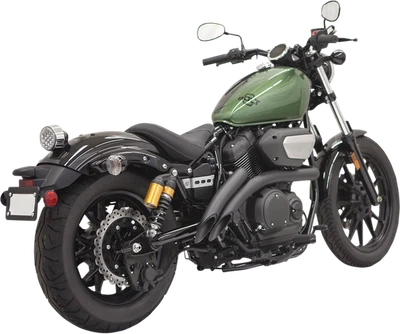 Escape barredora BASSANI XHAUST - negro - perno 3B1F2B Foto 1 de 2