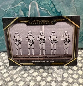 2024 TOPPS STAR WARS MASTERWORK BEHIND SCENES STORMTOOPERS TROOPER CANVAS /25 - Picture 1 of 2