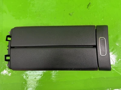 MERCEDES A CLASS W177 CENTRE CONSOLE ARMREST LEATHER BLACK RED STITCHING 2022-25 - Image 1 of 4