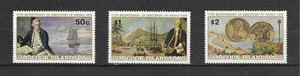 Juego de 3 Islas Cook 1978 Scott #'s 480-2 MNH Bicentenario Descubrimiento de Hawaii - Imagen 1 de 2