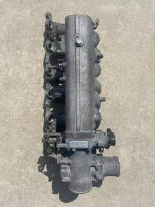 MKIV MK4 SUPRA 2JZGTE JDM intake manifold: plenum lower runners & throttle body - Picture 1 of 22