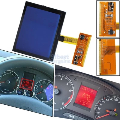New Speedometer LCD Display Screen for Audi TT 8N S3 8L A6 A4 C5 4B Bosch Jaeger - Image 1 of 4