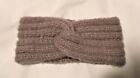 Lilac Soft Fluffy Knit Twist Front Head Band Pull On- New Slip on Head Wear ASOS