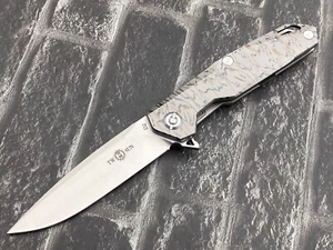 TwoSun TS21-Lines Klappmesser D2 Klinge Titangriff Kugellager schnell öffnen - Bild 1 von 11