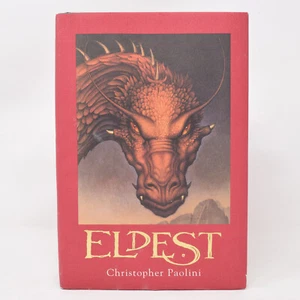 Eldest Christopher Paolini Inheritance 2005 Hardcover Dust Jacket Dragon Fantasy - Foto 1 di 19