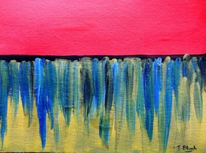 ORIGINAL GOUACHE - 24cm x 32cm - Picture 1 of 1