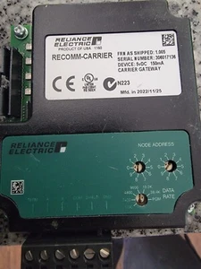 Baldor Reliance RECOMM-CARRIER Frn 1.005 Owbx - Foto 1 di 3