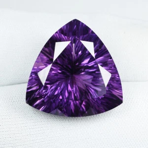 34,61 Karat bestes Feuer "selten" natürlich keine Hitze Brasilien AAA + Amethyst Billion...!!!! - Bild 1 von 2