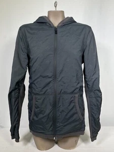 Marc Anthony Gray Charcoal Full Zip Hooded Slim Fit Jacket Women's MEDIUM - Picture 1 of 12