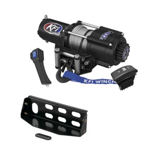 4500 lb KFI Winch Combo Kit (M3) For 2011-2016 John Deere Gator XUV 625i - Picture 1 of 4
