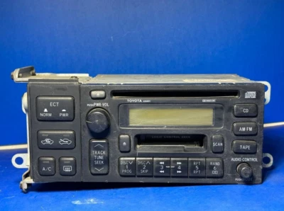 1996 TOYOTA AVALON AD6801 AM/FM CASSETTE/CD DELCO FACTORY RADIO 16233729 OEM - Image 1 of 4