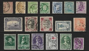 BÉLGICA - LOTE Nº 1. 18 sellos usados con diversas calidades - Imagen 1 de 2