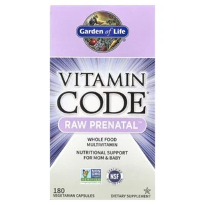 Garden of Life Vitamin Code RAW Prenatal, 180 caps - Foto 1 di 3