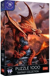 NEW Trefl Jigsaw Puzzle 1000 Pieces 10900 Fire Dragon - Imagen 1 de 2