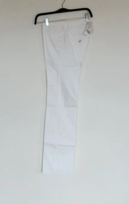 Pantalones blancos clásicos WHBM / 00 / ¡Nuevos con etiquetas! / Corte y estilo sin temporada / Orig. $88 Foto 1 de 4